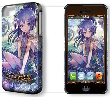 グッズ 携帯グッズ 神撃のバハムート Iphone5ケース 保護シート 06 ミステールワーデン スピネ ゲーマーズ キャラクターグッズ商品の総合通販