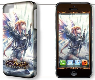 グッズ 携帯グッズ 神撃のバハムート Iphone5ケース 保護シート 09 セラフ ラピス ゲーマーズ キャラクターグッズ商品の総合通販