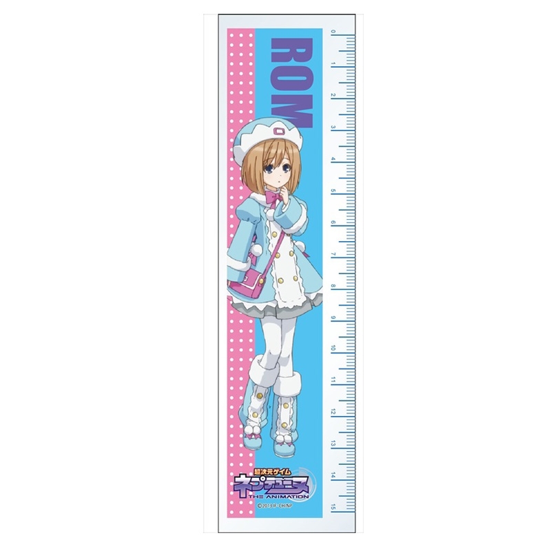 グッズ 定規 超次元ゲイム ネプテューヌ アクリル定規 ロム ゲーマーズ キャラクターグッズ商品の総合通販