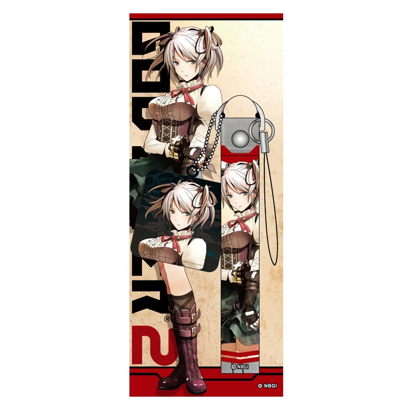 グッズ ストラップ God Eater 2 携帯ストラップ クリーナー シエル アランソン ゲーマーズ キャラクターグッズ商品の総合通販