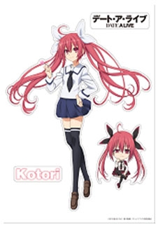グッズ ステッカー デート ア ライブ きゃらぺた 琴里 L ゲーマーズ キャラクターグッズ商品の総合通販
