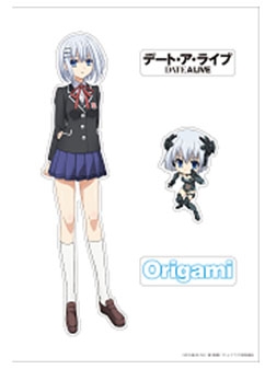 グッズ ステッカー デート ア ライブ きゃらぺた 折紙 M ゲーマーズ キャラクターグッズ商品の総合通販