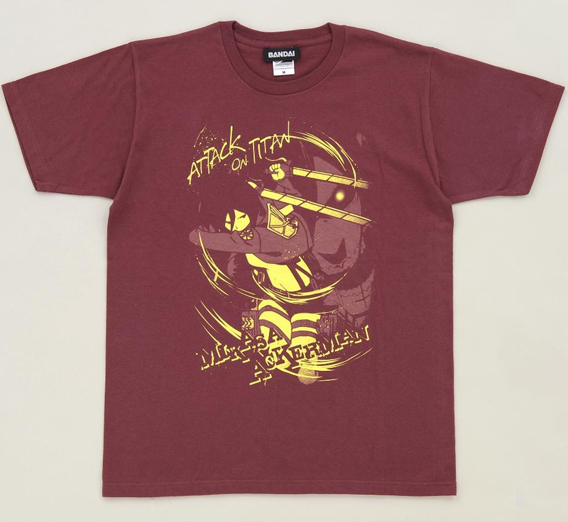 グッズ Tシャツ 進撃の巨人 Tシャツ ミカサ Attack On Titan 赤 S ゲーマーズ キャラクターグッズ商品の総合通販