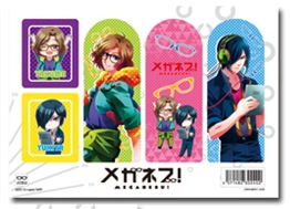 グッズ しおり メガネブ クリアしおりセット B 鉢嶺拓磨 三鍋友紀也 ゲーマーズ キャラクターグッズ商品の総合通販