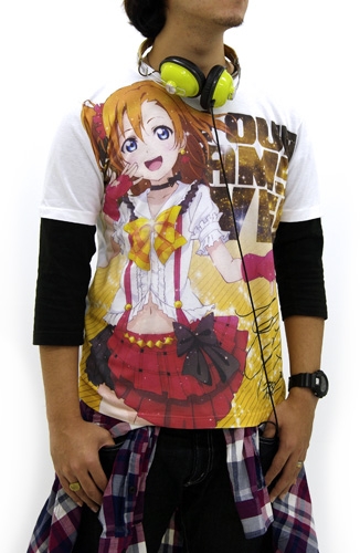 グッズ Tシャツ ラブライブ 高坂穂乃果 フルグラフィックtシャツ L ゲーマーズ キャラクターグッズ商品の総合通販
