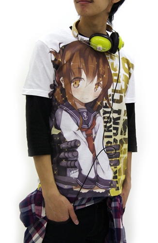 グッズ Tシャツ 艦隊これくしょん 艦これ 電 フルグラフィックtシャツ L ゲーマーズ キャラクターグッズ商品の総合通販