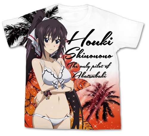 グッズ Tシャツ Is インフィニット ストラトス 篠ノ之箒 リブート フルグラフィックtシャツ Xl ゲーマーズ キャラクターグッズ商品の 総合通販
