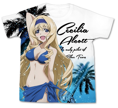 グッズ Tシャツ Is インフィニット ストラトス セシリア オルコット リブート フルグラフィックtシャツ L ゲーマーズ キャラクターグッズ商品の総合通販