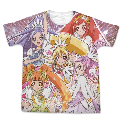 グッズ Tシャツ ドキドキ プリキュア フルグラフィックtシャツ Xl ゲーマーズ キャラクターグッズ商品の総合通販