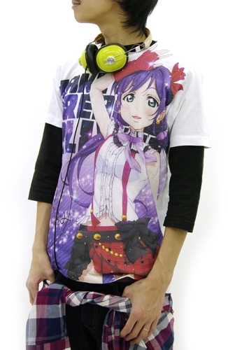 グッズ Tシャツ ラブライブ 東條希 フルグラフィックtシャツ M ゲーマーズ キャラクターグッズ商品の総合通販