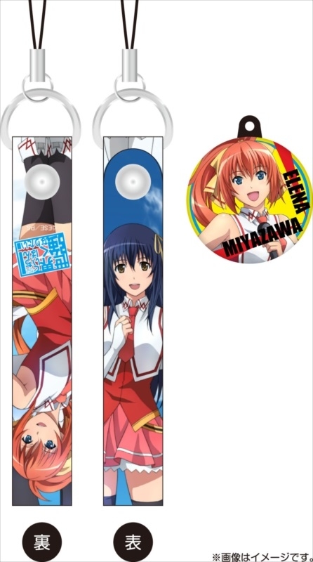 グッズ ストラップ 世界でいちばん強くなりたい チャーム付きクリーナーストラップ 宮澤エレナ ゲーマーズ キャラクターグッズ商品の総合通販
