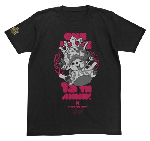 グッズ Tシャツ ワンピース アニメ放送15周年記念 チョッパー 15th Anniversary Tシャツ Black L ゲーマーズ キャラクターグッズ商品の総合通販