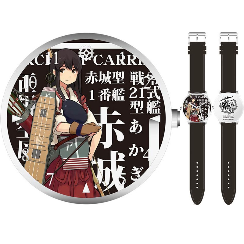 グッズ 時計 艦隊これくしょん 艦これ 艦娘リストウォッチ 赤城 ゲーマーズ キャラクターグッズ商品の総合通販