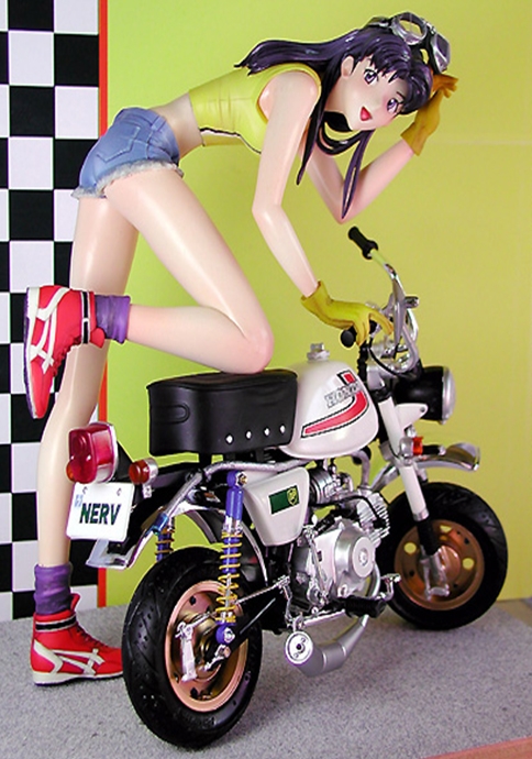 美少女フィギュア 新世紀エヴァンゲリオン バイク ミサト レジン組み立てキット ゲーマーズ フィギュア商品の総合通販