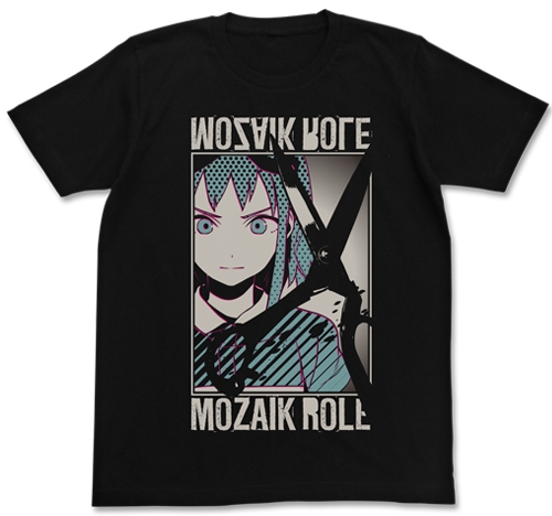 グッズ Tシャツ Megpoid モザイクロール Tシャツ Black L ゲーマーズ キャラクターグッズ商品の総合通販