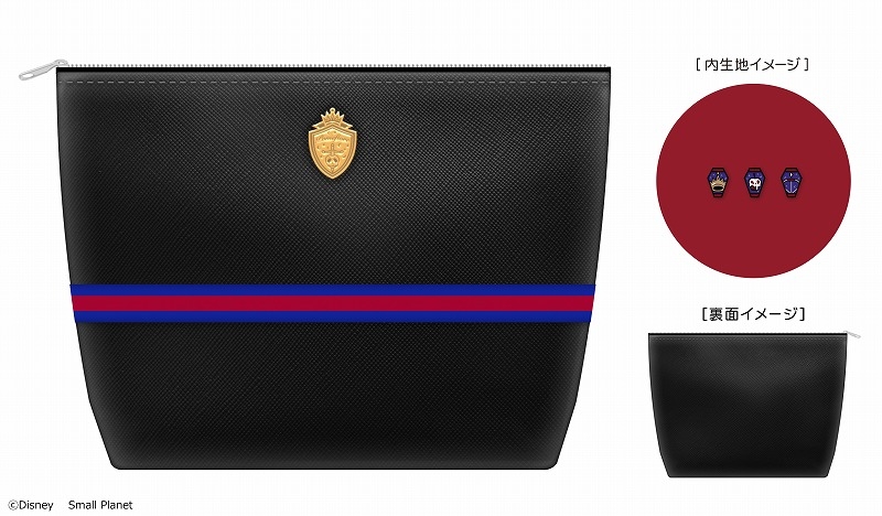 グッズ ポーチ ディズニー ツイステッドワンダーランド 合皮アクセサリーポーチ ポムフィオーレ寮 ゲーマーズ キャラクターグッズ商品の総合通販