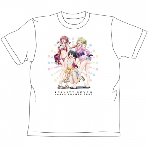 グッズ Tシャツ トリニティセブン スペシャルイベント 魔道納涼祭 Tシャツ リリス アキオ リーゼ 二次受注分 ゲーマーズ キャラクターグッズ商品の総合通販