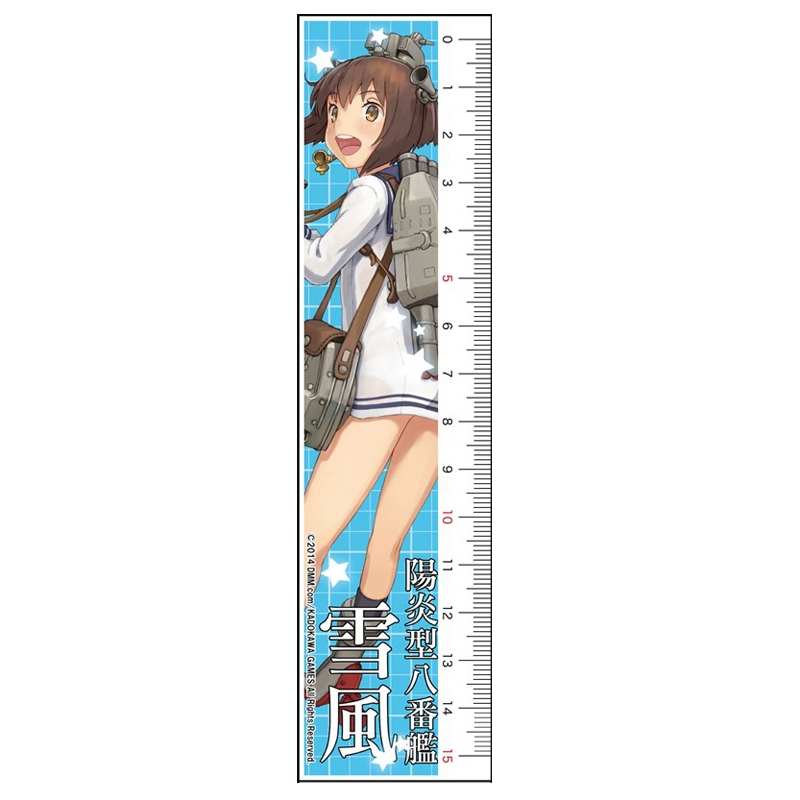グッズ 定規 艦隊これくしょん 艦これ 定規 雪風 ゲーマーズ キャラクターグッズ商品の総合通販