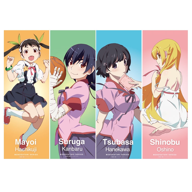 グッズ ポスター 物語 シリーズセカンドシーズン 物語 シリーズ クリアポスターコレクション ゲーマーズ キャラクターグッズ商品の総合通販