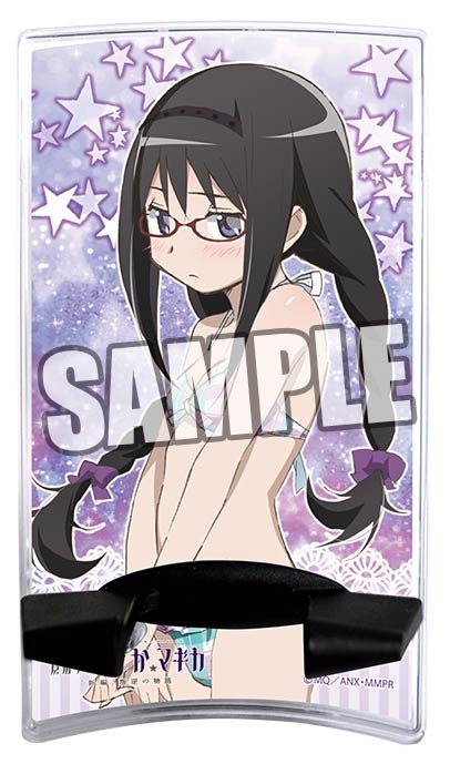 グッズ 携帯グッズ 劇場版 魔法少女まどか マギカ 新編 叛逆の物語 スマホスタンド スマホスタンド 暁美ほむら ゲーマーズ キャラクターグッズ商品の総合通販