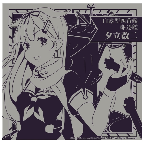 グッズ 時計 艦隊これくしょん 艦これ 夕立改二 卓上時計 ゲーマーズ キャラクターグッズ商品の総合通販