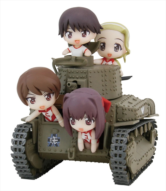 フィギュア ぺあどっと ガールズ パンツァー 八九式中戦車甲型 エンディングver フィギュア4体付 ゲーマーズ フィギュア商品の総合通販