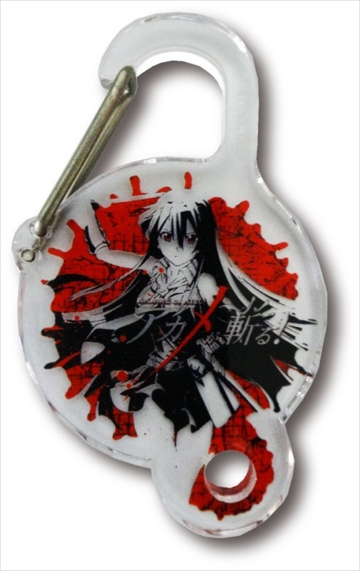 グッズ ストラップ アカメが斬る アクリルカラビナ B アカメ ゲーマーズ キャラクターグッズ商品の総合通販
