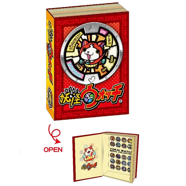 グッズ 小物入れ 妖怪ウォッチ ブック型ケース 赤 ゲーマーズ キャラクターグッズ商品の総合通販