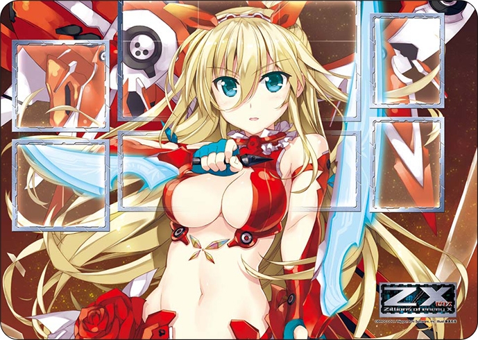 グッズ マット ラバープレイマット Z X Zillions Of Enemy X ツインミーティア リゲル ゲーマーズ キャラクターグッズ商品の総合通販