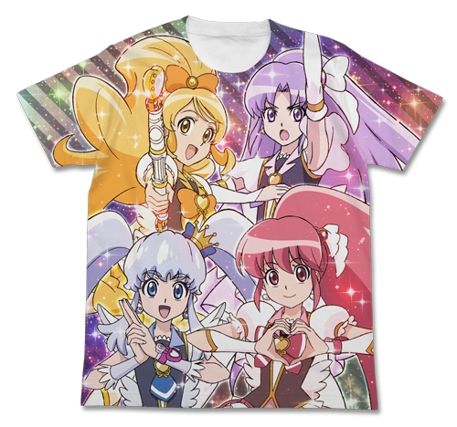 グッズ Tシャツ ハピネスチャージプリキュア フルグラフィックtシャツ L ゲーマーズ キャラクターグッズ商品の総合通販