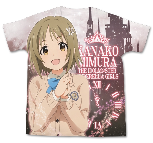 グッズ Tシャツ アイドルマスター シンデレラガールズ 三村かな子 フルグラフィックtシャツ Xl ゲーマーズ キャラクターグッズ商品の総合通販