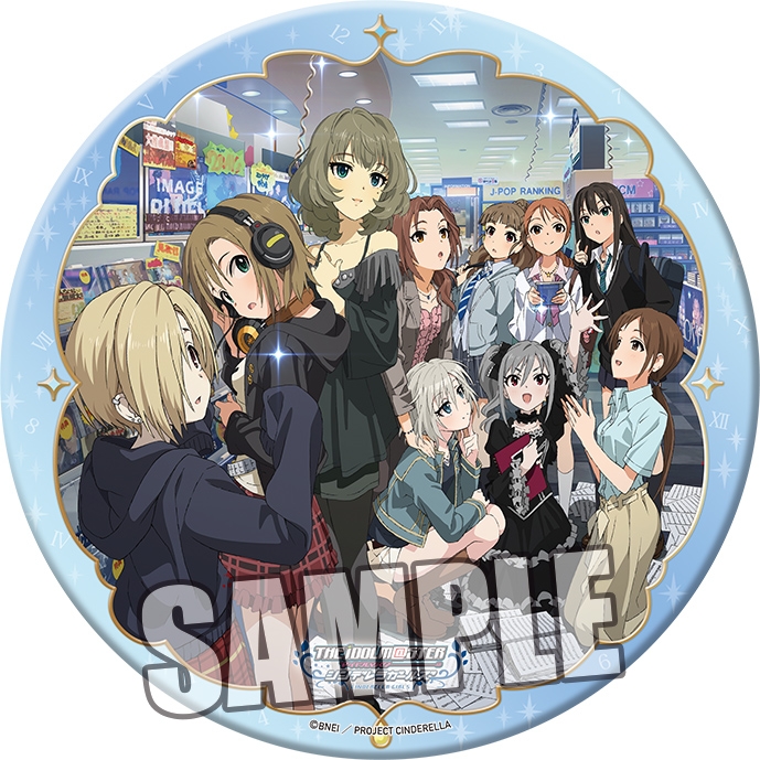 グッズ バッチ アイドルマスター シンデレラガールズ スタンド付き缶バッジ Cool ゲーマーズ キャラクターグッズ商品の総合通販