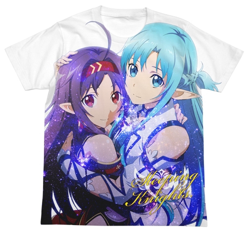 グッズ Tシャツ ソードアート オンラインii ユウキ アスナ フルグラフィックtシャツ S ゲーマーズ キャラクターグッズ商品の総合通販