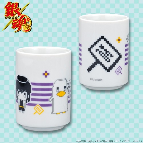 グッズ 湯のみ 銀魂 ドットビット 和風湯のみ 攘夷派 ゲーマーズ キャラクターグッズ商品の総合通販