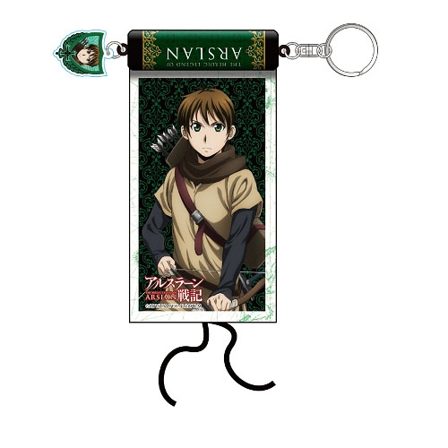グッズ ストラップ アルスラーン戦記 古書風巻物ストラップ エラム ゲーマーズ キャラクターグッズ商品の総合通販