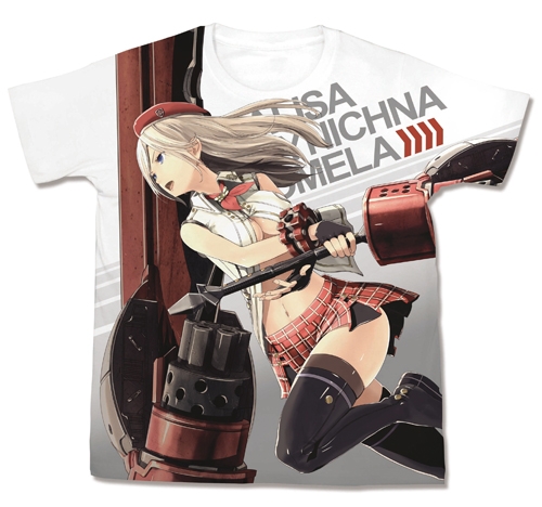 グッズ Tシャツ ゴッドイーター2 レイジバースト アリサ フルグラフィックtシャツ ホワイト Xl ゲーマーズ キャラクターグッズ商品の総合通販