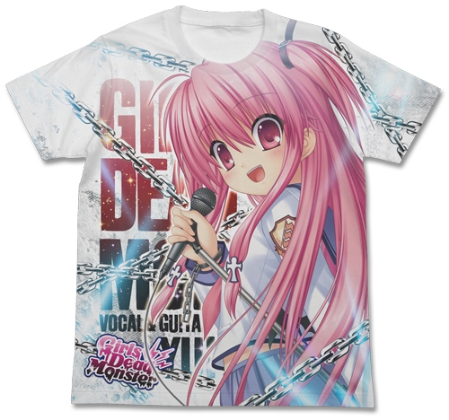 グッズ Tシャツ Angel Beats 1st Beat ユイ フルグラフィックtシャツ White L ゲーマーズ キャラクターグッズ商品の総合通販