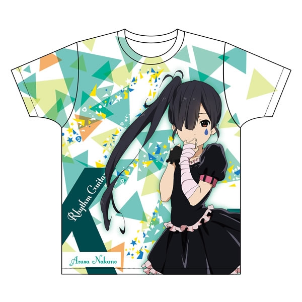 グッズ Tシャツ けいおん 全面フルカラープリントtシャツ 梓 L ゲーマーズ キャラクターグッズ商品の総合通販