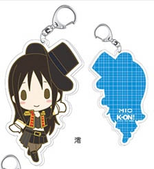 グッズ キーホルダー けいおん アクリルキーホルダー アニまるっ 限定イラスト 澪 ゲーマーズ キャラクターグッズ商品の総合通販