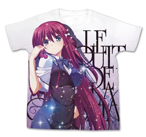 グッズ Tシャツ グリザイアの果実 周防天音フルグラフィックtシャツ White M ゲーマーズ キャラクターグッズ商品の総合通販