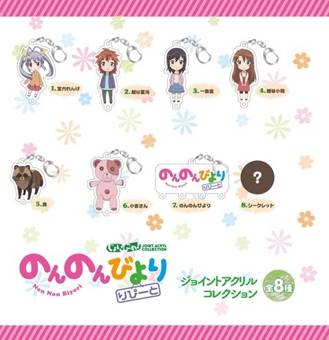 グッズ チャーム のんのんびより りぴーと ジョイントアクリルコレクション じょいこれ ゲーマーズ キャラクターグッズ商品の総合通販