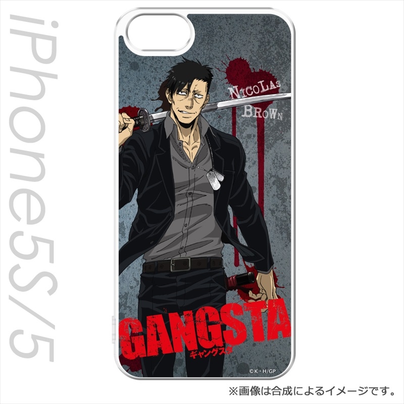 グッズ 携帯グッズ Gangsta Iphone 5s 5 カバー ニコラス ブラウン ゲーマーズ キャラクターグッズ商品の総合通販