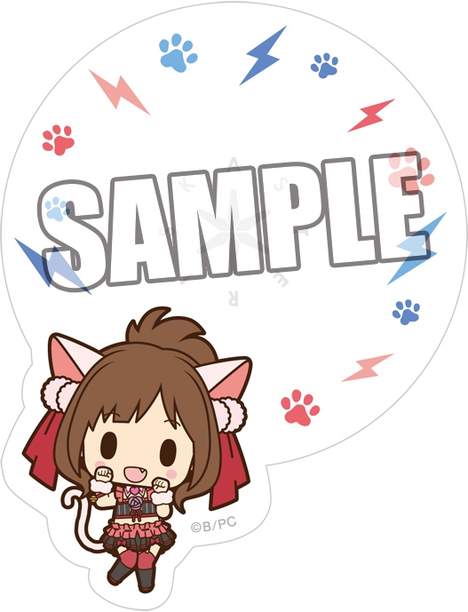 グッズ メモ帳 アイドルマスター シンデレラガールズ ダイカットふせん 前川 みく ミニキャラver ゲーマーズ キャラクターグッズ商品の総合通販