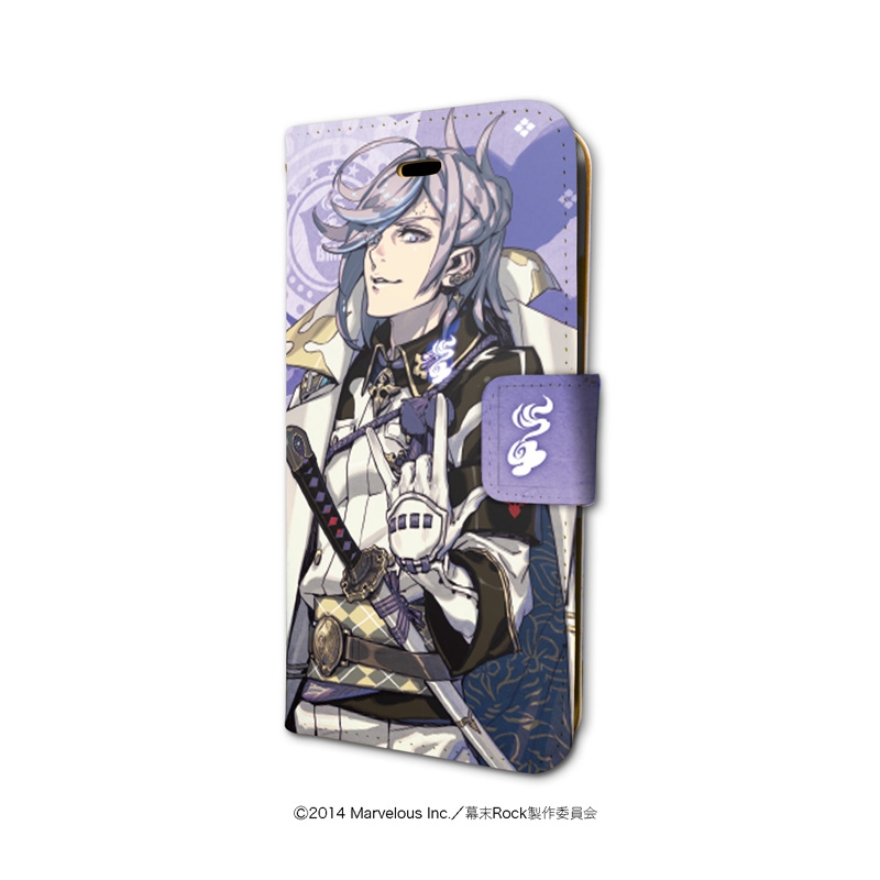グッズ 携帯グッズ 幕末rock Iphone6 6s専用手帳型スマホケース 05 沖田総司 ゲーマーズ キャラクターグッズ商品の総合通販
