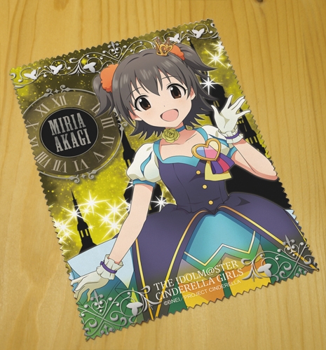 グッズ ハンカチ アイドルマスター シンデレラガールズ 赤城みりあクリーナークロス ゲーマーズ キャラクターグッズ商品の総合通販