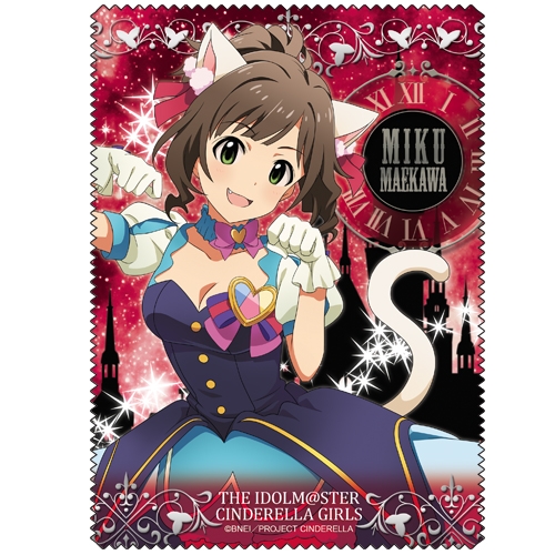 グッズ ハンカチ アイドルマスター シンデレラガールズ 前川みくクリーナークロス ゲーマーズ キャラクターグッズ商品の総合通販