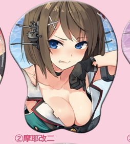 グッズ マウスパット 立体マウスパッド 凸 艦隊これくしょん 艦これ 第3弾 摩耶改二 ゲーマーズ キャラクターグッズ商品の総合通販