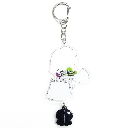 グッズ キーホルダー スプラトゥーン イカす ラバーつき アクリルキーホルダー タコトルーパー ゲーマーズ キャラクターグッズ商品の総合通販