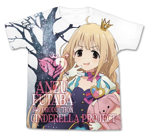グッズ Tシャツ アイドルマスター シンデレラガールズ マイファーストスター 双葉杏フルグラフィックtシャツ White S ゲーマーズ キャラクターグッズ商品の総合通販