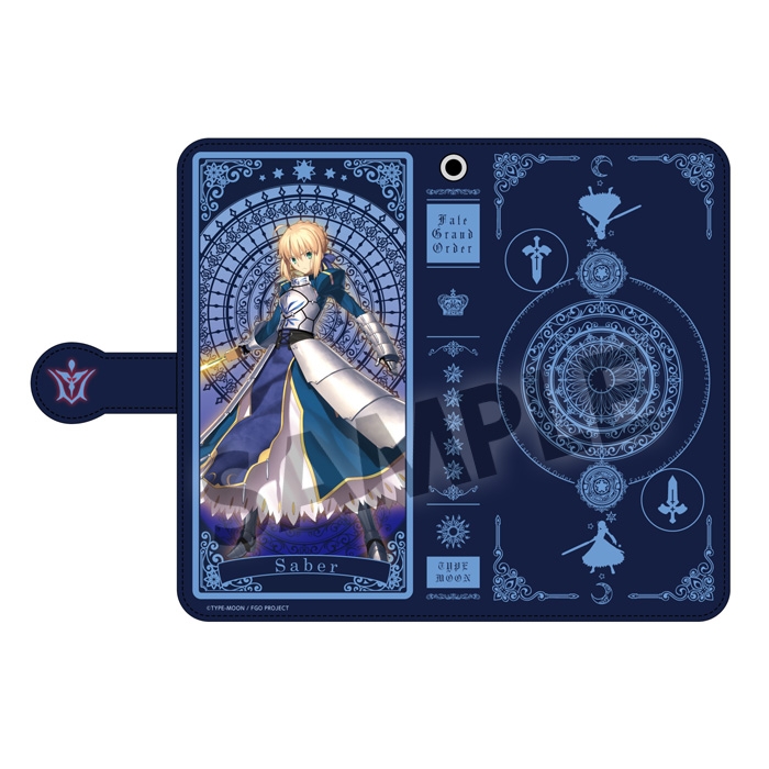 グッズ 携帯グッズ Fate Grand Order 手帳型スマートフォンケース セイバー アルトリア ペンドラゴン ゲーマーズ キャラクターグッズ商品の総合通販
